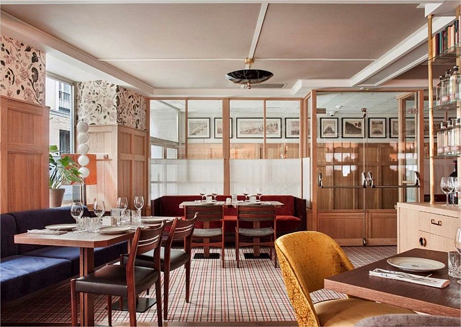 Nh Collection Madrid Suecia Hotel Exterior photo The interior of the restaurant